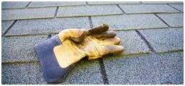 gloves_on_shingle_roof