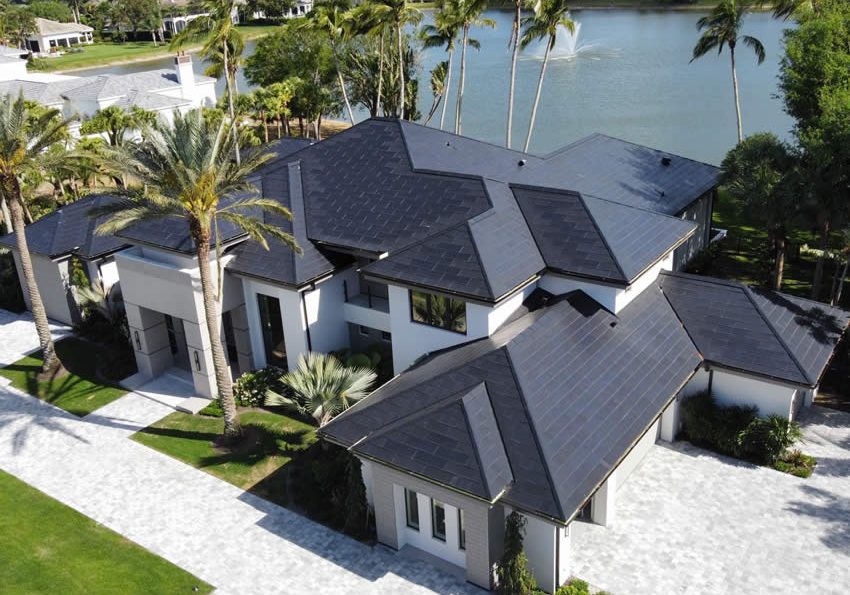 Home With Tesla Solar